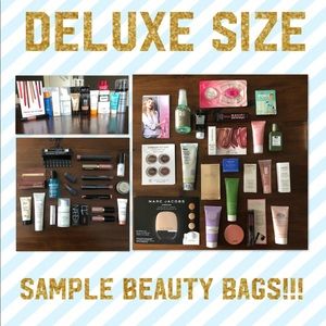 CUSTOMIZED DELUXE BEAUTY SAMPLE BAGS!
